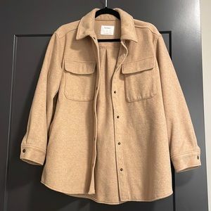 Old Navy Tan Shacket
